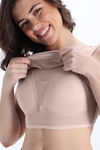 Zivame Knit Poly Padded Camisole - Sepia Rose — thumbnail 7